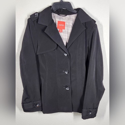 Giacca trench nero donna