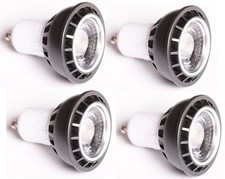 set 4x COB GU10 7w LAMPADINA