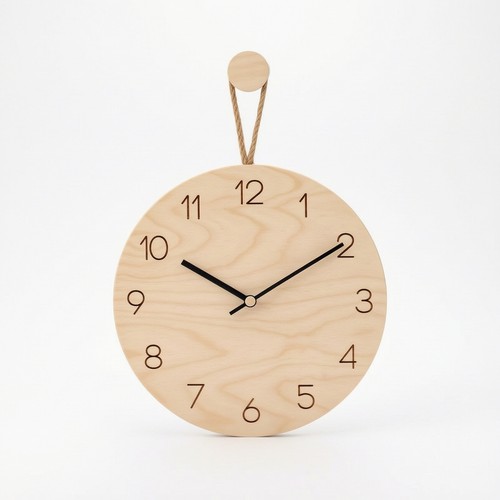 Orologio legno con corda - in,