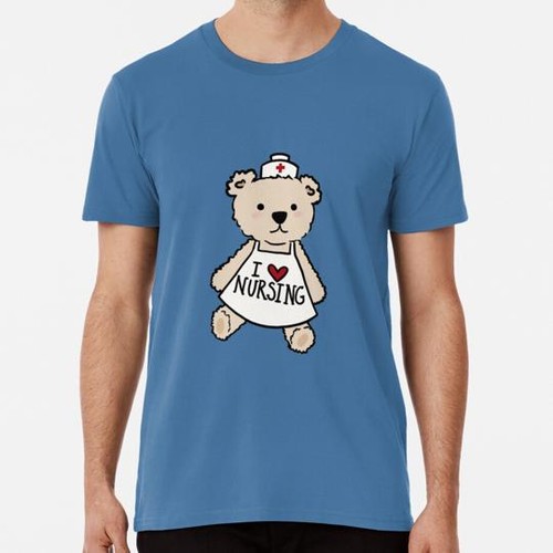 Shirt bianca orso infermiere - t-shirt,
