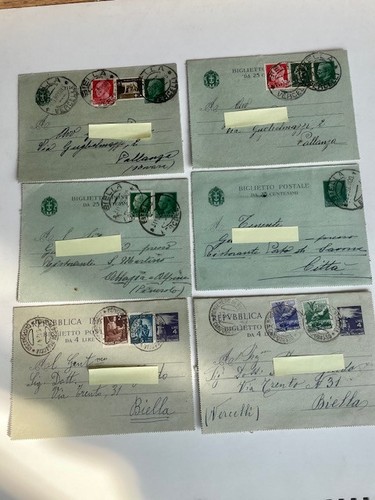 Biglietti postali regno - 6,