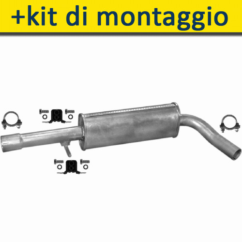 Silenziatore marmitta - silenziatore,