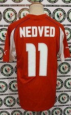 NEDVED 2004 REPUBLIC CZECH SHIRT MAGLIA CALCIO FOOTBALL SOCCER CAMISETA JERSEY 