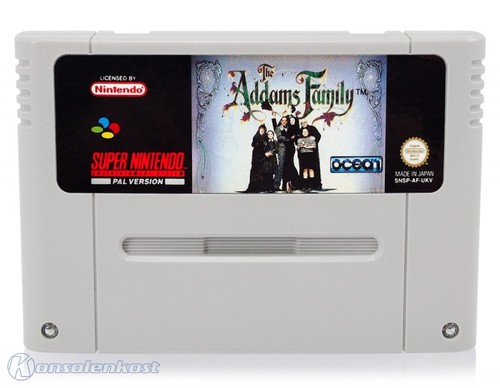 Nintendo snes the addams - snes,