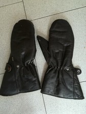 Guanti pelle foderati pilota 2ww? Luftwaffe? Media gloves gauntlet 