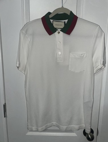 Polo uomo gucci colletto - , rosso