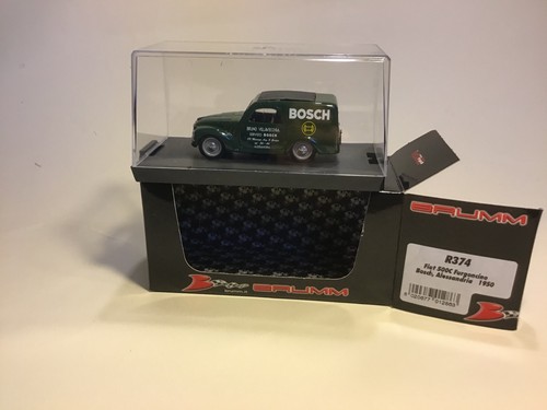 Brumm fiat 500c furgoncino - 500c,
