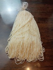 Vintage Master Hank Micro Perla Bianco Panna Vintage Raro Semi Perline