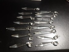 15 PENDENTI IN CRISTALLO