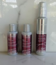 Joico Defy Damage shampoo protettivo, balsamo 1,7 once e scudo protettivo 3 oz