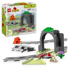 LEGO DUPLO Pack di Espansione Tunnel e Binari Ferroviari, Giochi Educativi per B