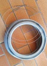 SOFFIETTO GUARNIZIONE SPORTELLO OBLO' LAVATRICE Whirlpool 859232738 +   Fascette