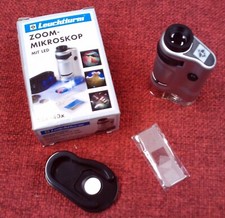 LEUCHTTURM - MICROSCOPIO ZOOM CON LED - nuovo !!!!!