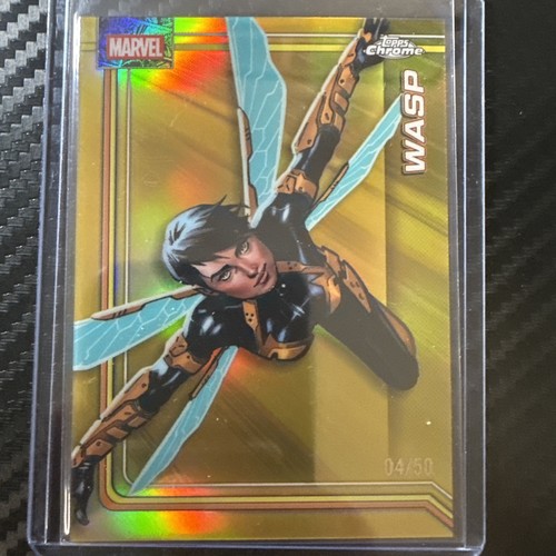 2026 topps chrome marvel wasp - chrome,
