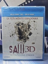 SAW  3D + 2D IL CAPITOLO FINALE  Bluray  italiano  (Fuori Catalogo)  *NUOVO*