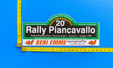 ADESIVO 20° RALLY PIANCAVALLO