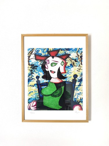 Enrico baj madame - picasso",