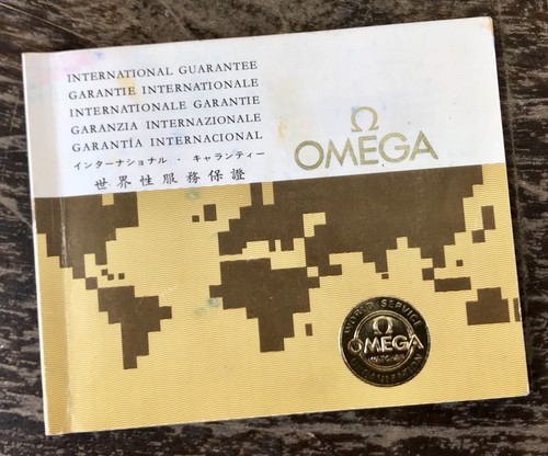 Omega vintage certificate - vintage,