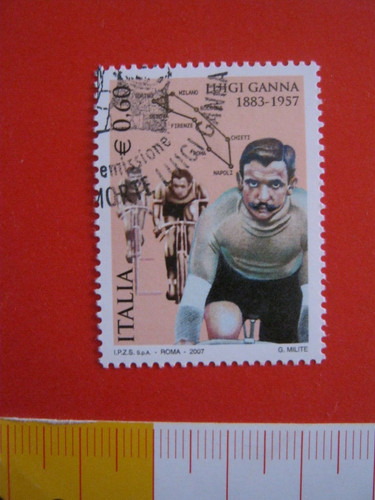 Italia francobollo usato - ab,