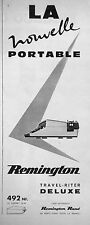 PUBLICITÉ REMINGTON