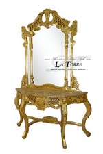 Console entratina con specchio