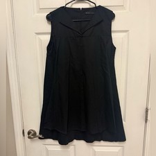 Malloni Black Casual Pleated