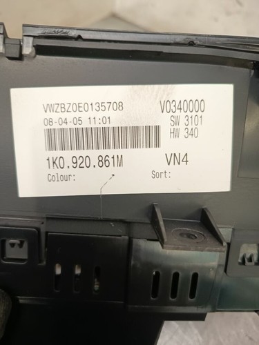 1k0920861m quadro strumenti - quadro,