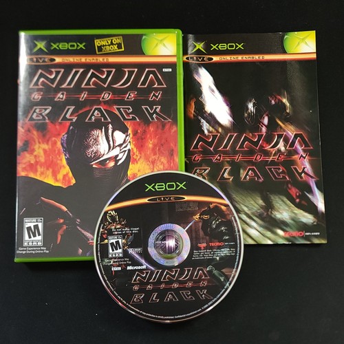 Ninja gaiden black xbox cib - xbox,