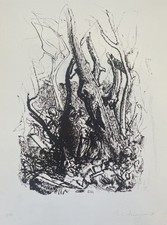 ANNIGONI PIETRO (Milano, 1910 - Firenze, 1988) SENZA TITOLO litografia s.d. cm. 