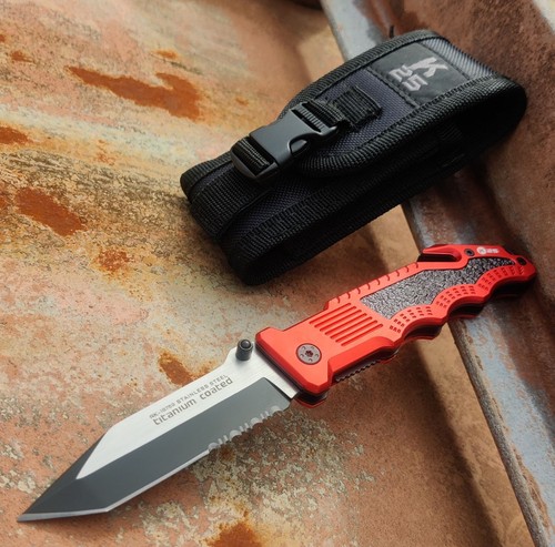 Coltello k25 red safety tanto - coltello,