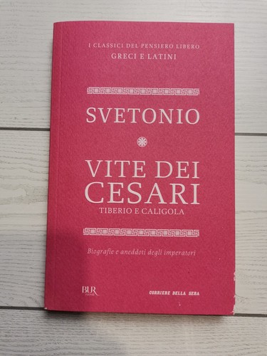 Svetonio vite dei - svetonio, "vite