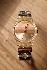 SWATCH DONNA A STRISCE ROSA E