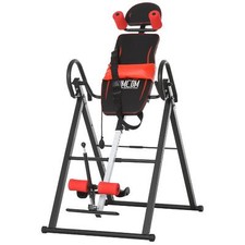 Panca a Inversione con Angolo e Altezza Regolabile Rosso/Nero 91090S489 DecHome