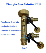 REGOLATORE DI PORTATA/FLUSSOMETRO CON INGRESSO DI CARICAMENTO SOLARE