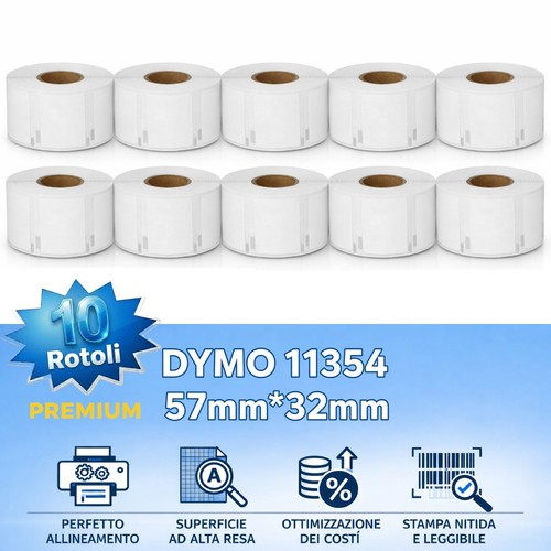Rotoli etichette adesive - 10,