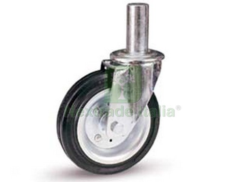 1pz ruote industriali gomma - 1pz, e