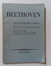  Beethoven: Trio in Mi bem. maggiore Op. 70 n. 2 – Ricordi (partitura tascabile)