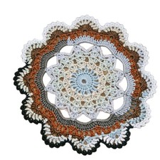 Crochet Cotton Doily Pastel