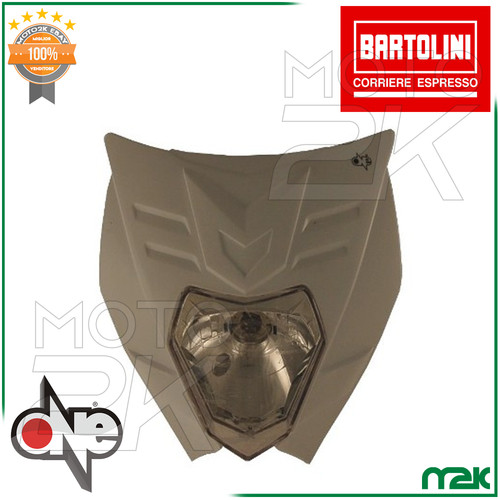 Cupolino maschera faro bianca - cupolino,