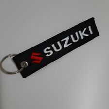 Portachiavi Suzuki Tessuto Nero - Regalo Passione Auto Estetica