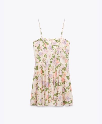 Zara mini dress - with, flower