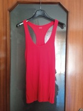 Canotta rossa a coste Yamamay donna