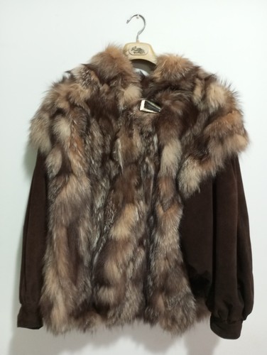 Giacca pelliccia volpe - in,