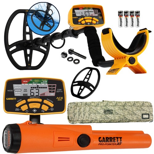 Garrett ace 400 metal detector - ace,