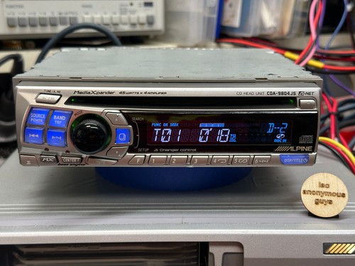 Alpine cda 9804js jdm cd - #, cda-9804js