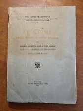 Le stime nella teoria e nella