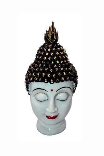 Statua faccia bianca - , buddha