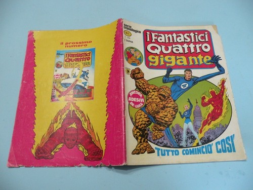 Fantastici quattro gigante - quattro,