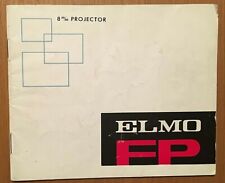 Manuale ELMO - FP proiettore cine  8 mm in lingua inglese 