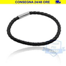 Bracciale Uomo Cuoio Pelle